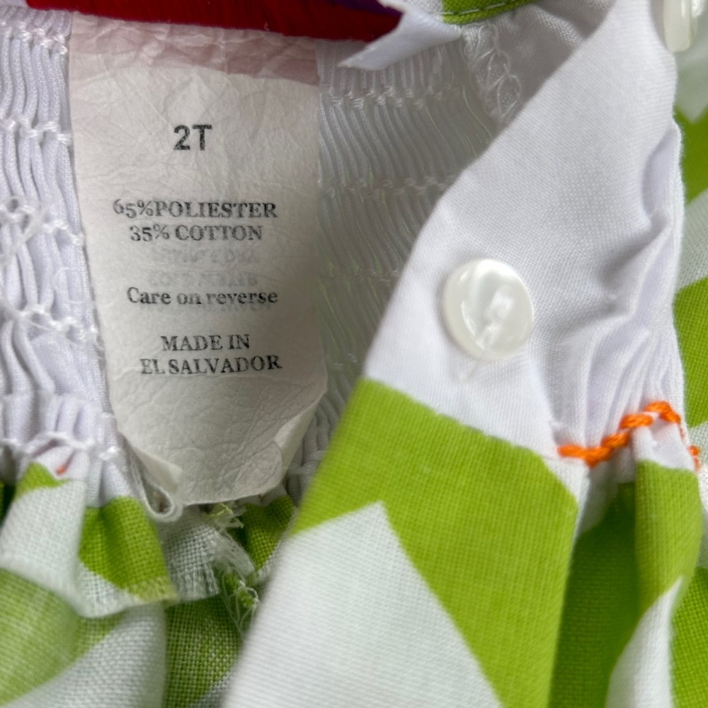 ๐ Smocked Chevron Pumpkin Dress ๐ - Picture 7 of 7